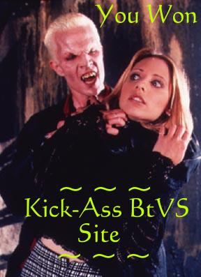 Where Love Resides Kick-Ass BtVS Site Award
