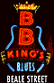 B.B. King's Blues Club sign on Beale Street
