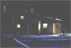 Little House at night