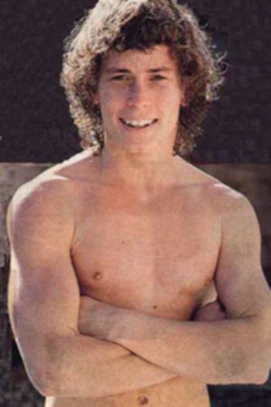 Willie, shirtless.