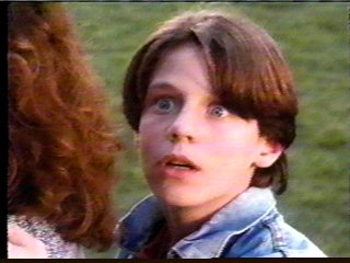 Confronted by one of the boogeys, in Eerie, Indiana.