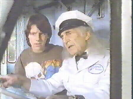 Omri with an Eerie olde man.