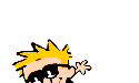 Dancing Calvin