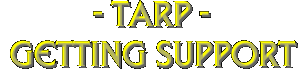 TARP Getting Support