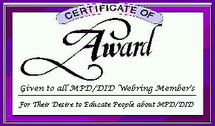 MPD/DID WebRing Members Award