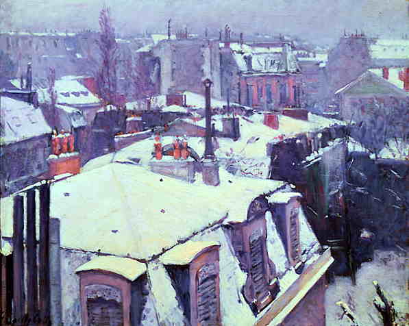 Rooftops:Snow