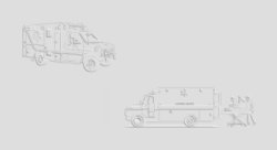Ambulances background