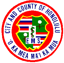 Honolulu City and County Ambulance Patch