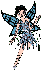Hi. I'm CobWeb, faery of insects.
