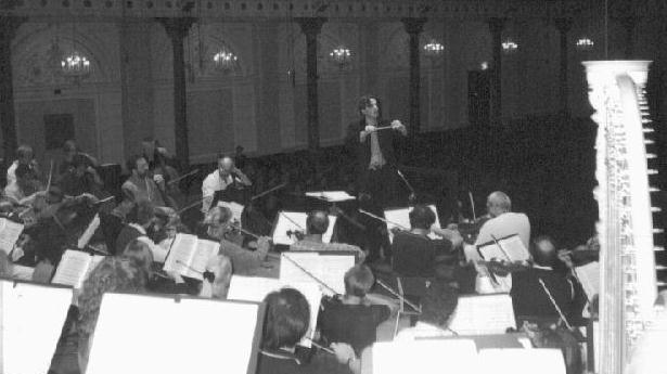 Kynan Johns with the Netherlands Radio Symphony Orchestra