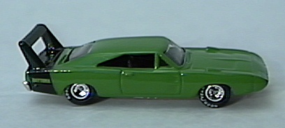 Green Dodge Charger
Daytona w/ chrome-hubbed Real Rider tires