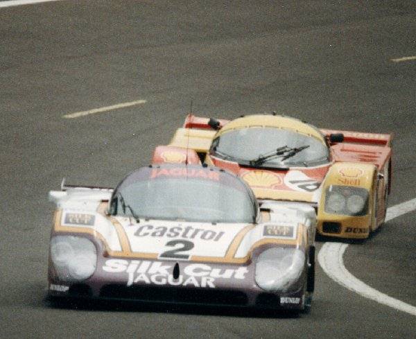 Jaguar vs Porsche - Le Mans 1988
