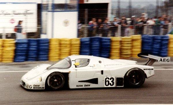 Sauber at Le Mans 1989