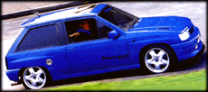 Another one of my custom car photos, this time a Vauxhall Nova