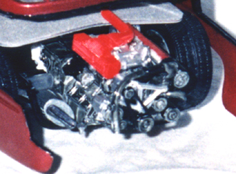 closer look on the engine