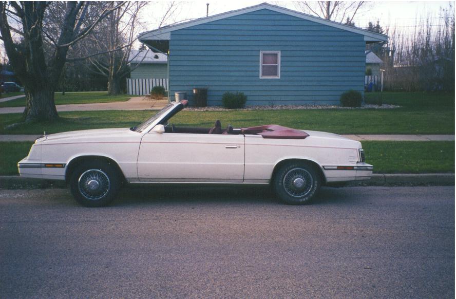 1985 Chrysler LeBaron Convertible