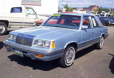 1987 Chrysler LeBaron Sedan