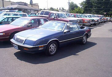 1987 Chrysler Lebaron Convertible