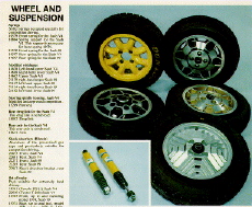 Custom wheels from Sport & Rally catalog