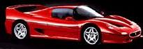 Red Ferrari F50