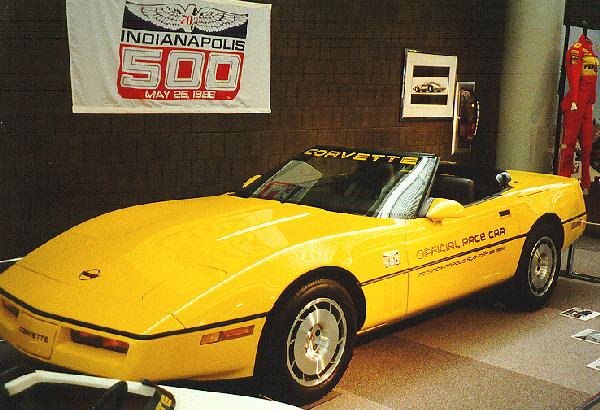 Pace Car for 1986 Indy500