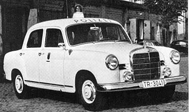 photo ponton105.jpg  18KB  W120 180b German police car Trier