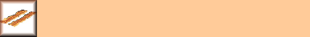 Bacon Button Border - peachy brown
