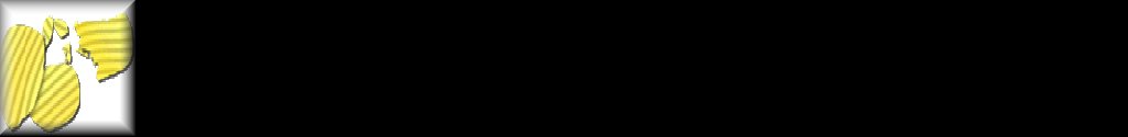 Potato Chip Button Border with black background