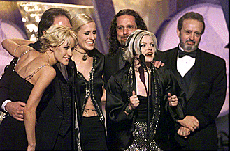 The Dixie Chicks accepting a Grammy!