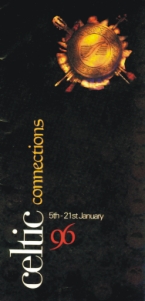 Programa de mano Celtic Connections 96