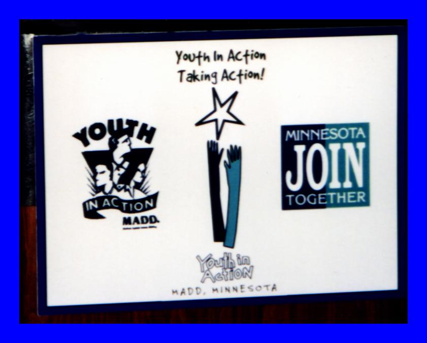 Here is a poster that was shown at a Minnesota Media YIA Event