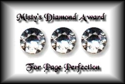 Misty's Diamond Award