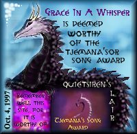 Tjemana's Song Award