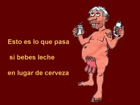 �Leche o cerveza?