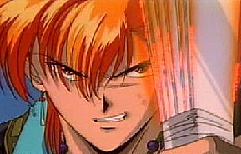 Tasuki With His Flaming Iron Fan
