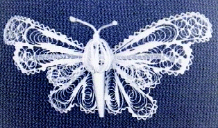Silver Filigree Brooch