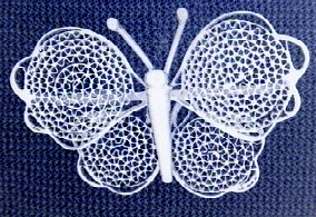 Silver Filigree Brooch