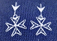 Silver Filigree Earrings