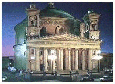 Mosta Church by Night