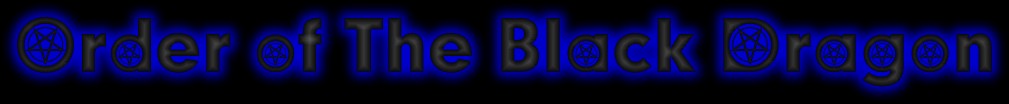 Order of The Black Dragon