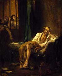 Tasso par Delacroix