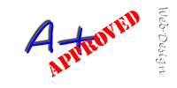A+ WEB DESIGN APPROVED AWARD