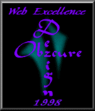 OBZCURE DEZINE's WEB EXCELLENCE AWARD