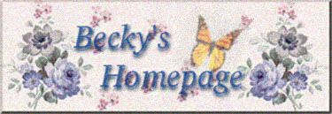 Becky's Homepage