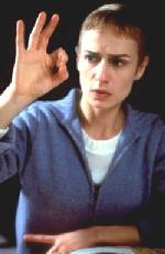 Sandrine Bonnaire in LA CRMONIE (JPG, 14 KB)