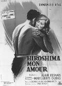 French publicity poster for HIROSHIMA MON AMOUR (JPG, 20 KB)