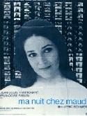 French publicity poster for MY NIGHT AT MAUD'S (JPG, 18 KB)
