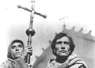 Antonin Artaud (right) in THE PASSION OF JOAN OF ARC (JPG, 12 KB)