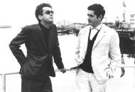 Michel Legrand and Jacques Demy during the filming of THE UMBRELLAS OF CHERBOURG (JPG, 13 KB)
