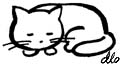 Yuki Neko sleeping by DLO